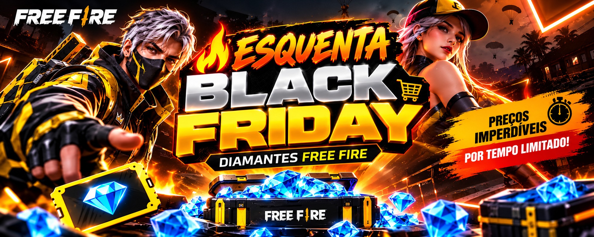 Loja de descontos Free Fire